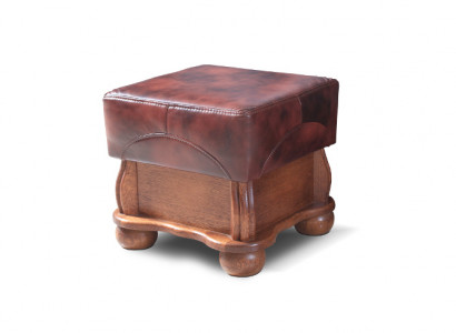 XXL Fußhocker Club Lounge Hocker Leder Textil Ottoman Designer Pufa Ottomane